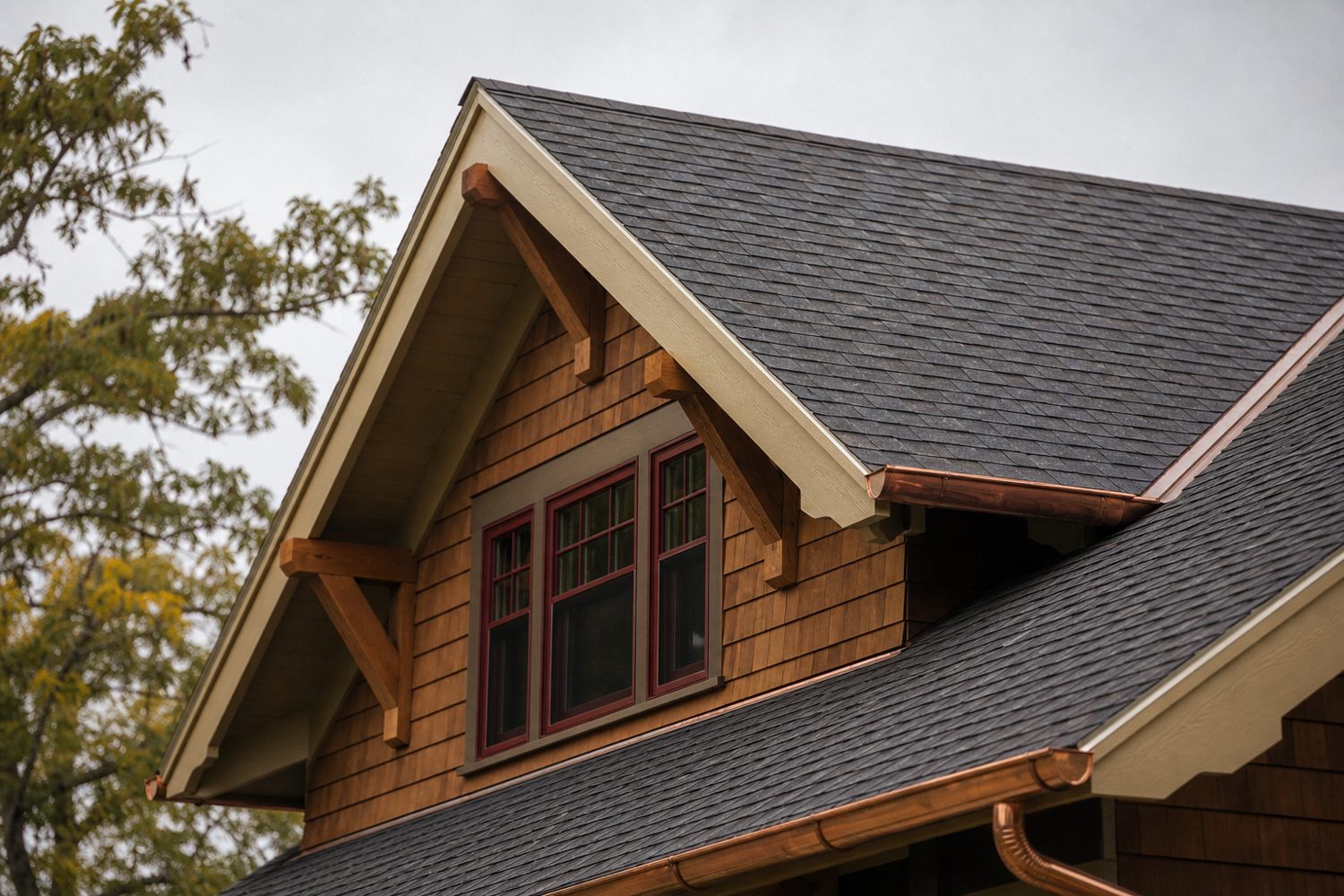 Roof edge, shingle and flashing review